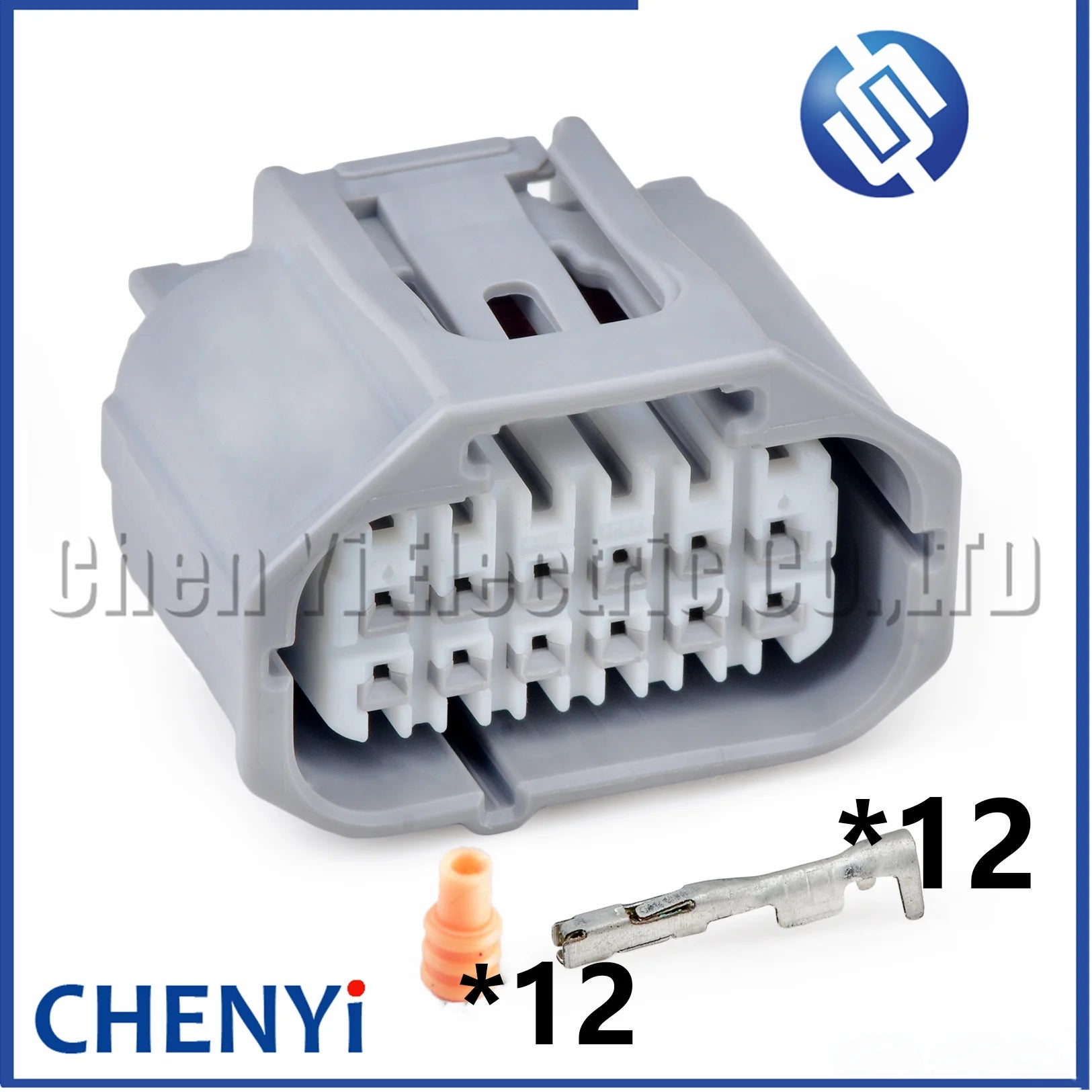 12 Pin Auto waterproof connector Front and rear bumper radar plug 90980-12E42 90980-12E41 90980-12E40 90980-12E39 For Toyota