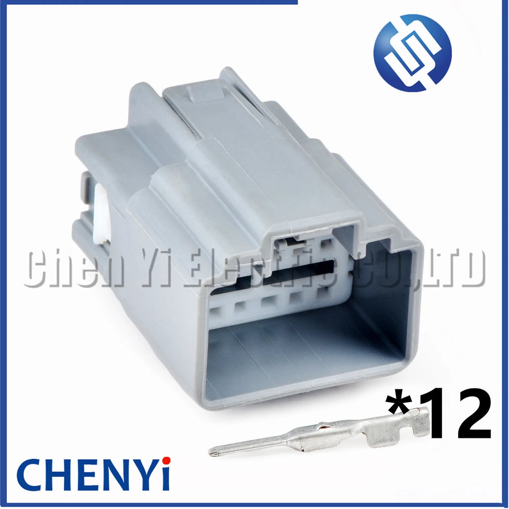 12 Pin Automotive connector Keyless start module Wire harness plug 7283-3442-40 7282-3442-40 For Ford Nissan Volvo BLIS