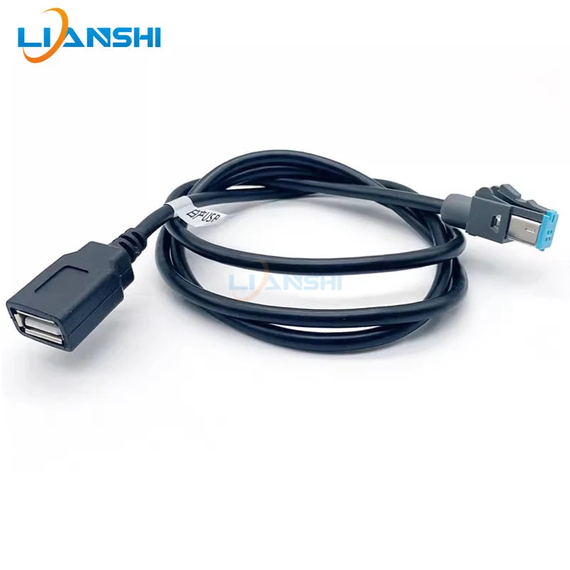 Suitable for Nissan Qashqai and new Teana car cd player, usb cable harness, audio modification, adapter, USB flash drive, USB da