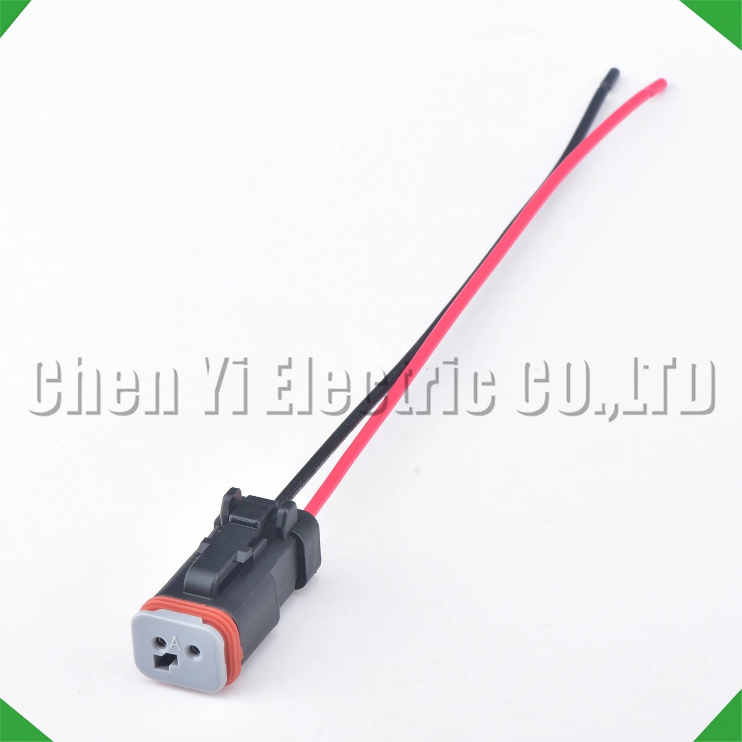 2-Pin Wire Harness Harness Waterproof Connector excavator headlight headlight