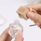 Car Air Freshener Diffuser Hangings Bottle Unique Golden Glitter Auto Oil Diffuser Unique Golden Glitter Automotive Air Amagi