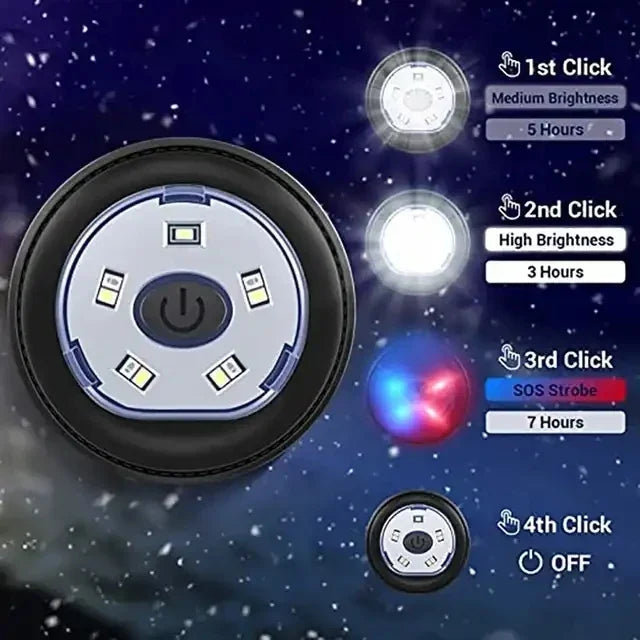 LED Lighted Beanie Hat USB Rechargeable Unisex Warm Winter Knitted Cap Headlamp Flashlight For Night Running Cycling Amagi