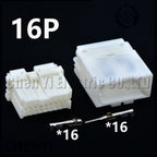 16 Pin Auto Wire Harness Connector Car Mirror Starter Plug Socket MG653019 MG643016 1123371-1 1123350-1 7283-5995 For Nissan