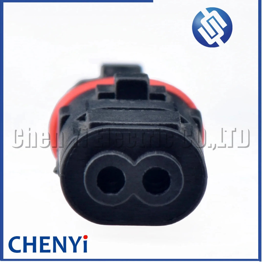 2 Pin Auto LED Lights Modification Connector Car door handle seat rearview mirror heating Wire harness Plug