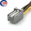 8 Pin Connector Unsealed 0.7mm Series Male Female Connectors Cable  Motorcycle Electrical Harnesses Wiring Harness MX34008SF1