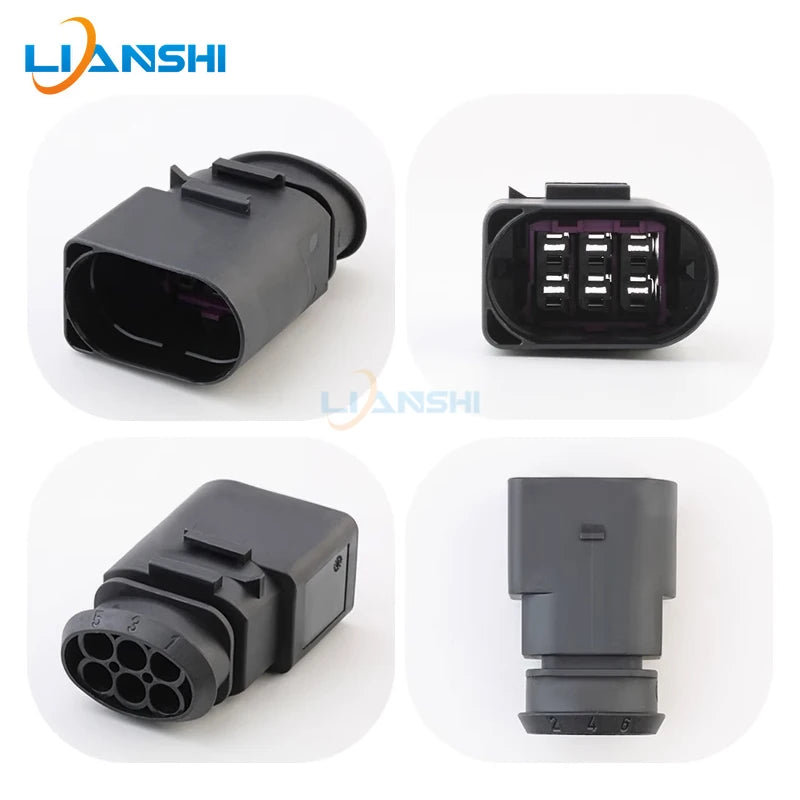 1J0973833/1J0973733 Suitable for the 6p wiring harness of the rear taillight plug of the oxygen sensor in Volkswagen and Audi ve