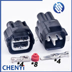 Cummins / Toyota 4-Pin 4.8mm Oil-Water Separator / Engine Fan Sensor Connector – OEM 7283-7041-40 / 7282-7041-40