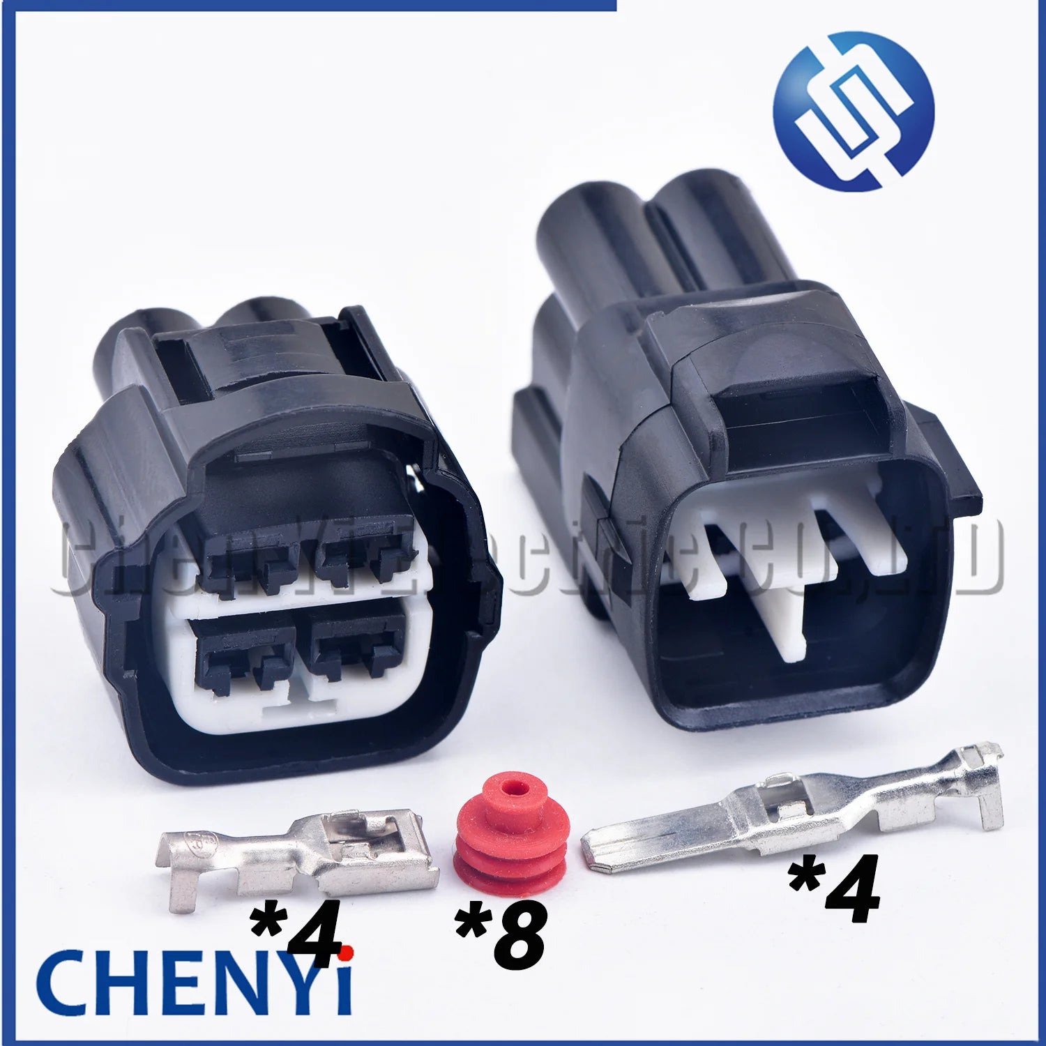 4 Pin Auto Oil water separator filter cup sensor connector Engine System fan plug 7283-7041-40 7282-7041-40 For CUMMINS Toyota