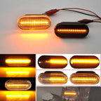 Dynamic Car LED Side Marker Turn Signal Light Indicator For Skoda Octavia A5 1996-2010 For VW Golf 3 4 Passat 3BG Polo 6N 6N2 9N