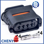 4 Pin female Automotive waterproof connector Sensor plug 1-1718628-1 1718637-1 With pins For Buick Opel Chevrolet GM