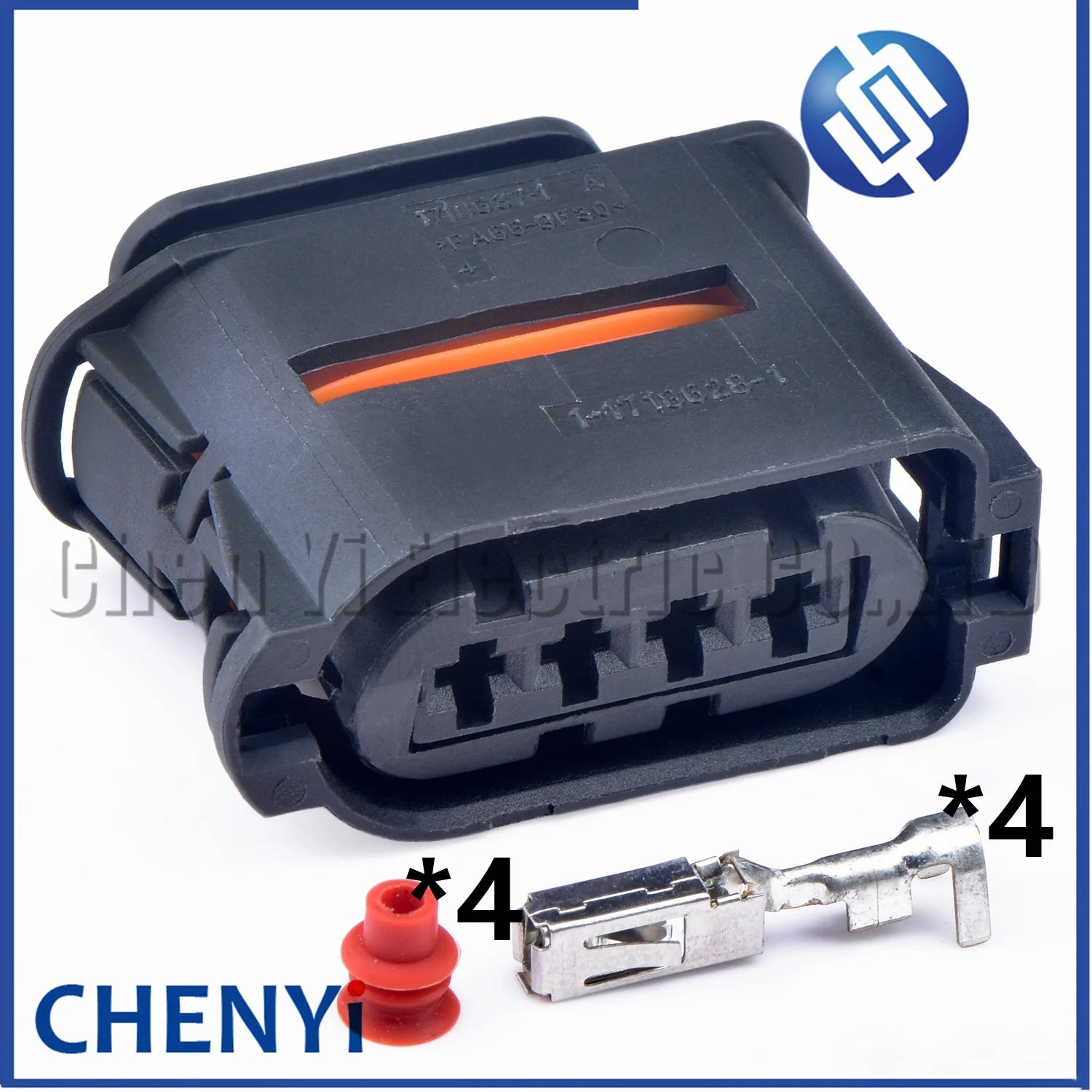 4 Pin female Automotive waterproof connector Sensor plug 1-1718628-1 1718637-1 With pins For Buick Opel Chevrolet GM