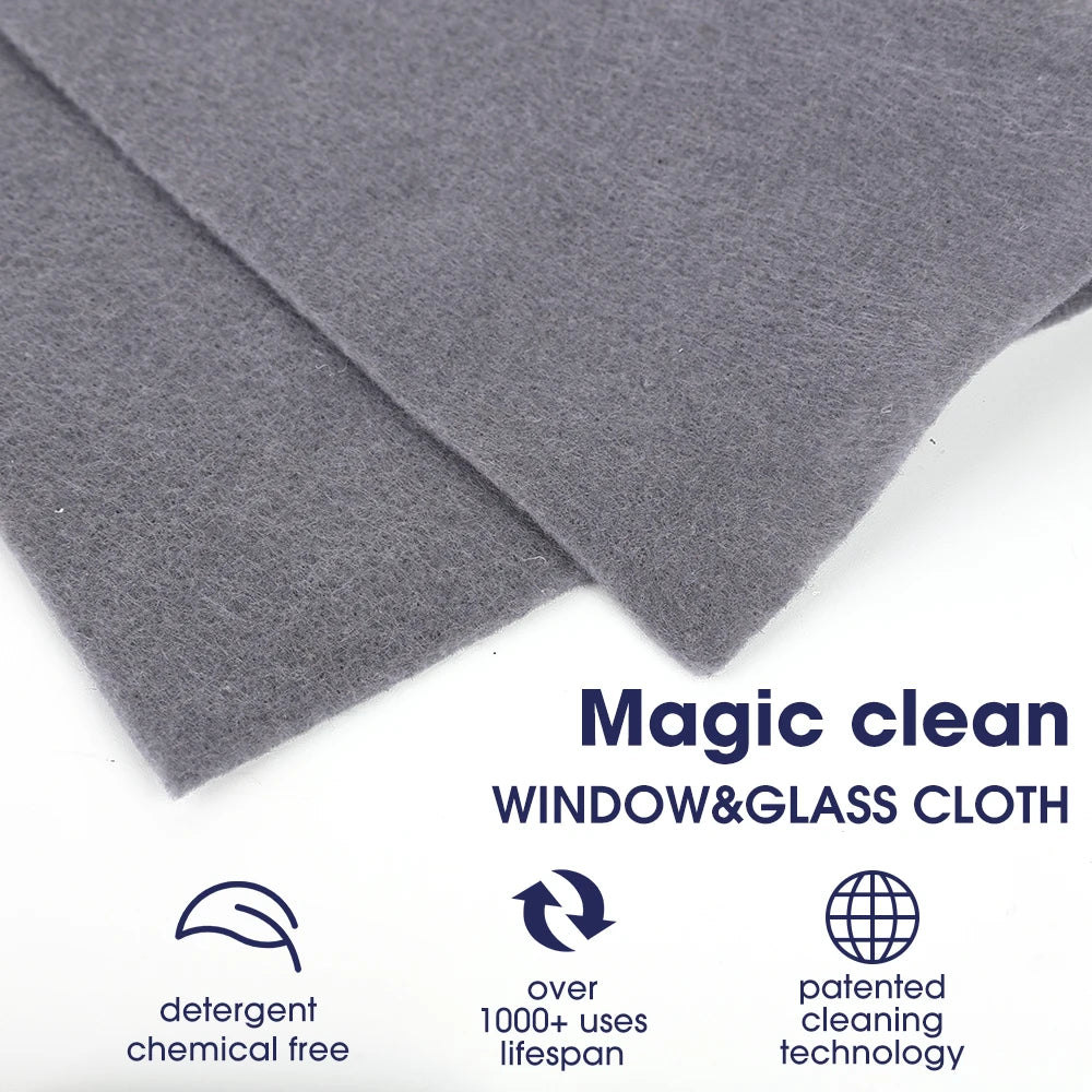New Magic Cloth Thickened Cleaning Cloths No Trace Reusable Microfiber Car Window Glass Wiping Rags Towels Household Clean Tools