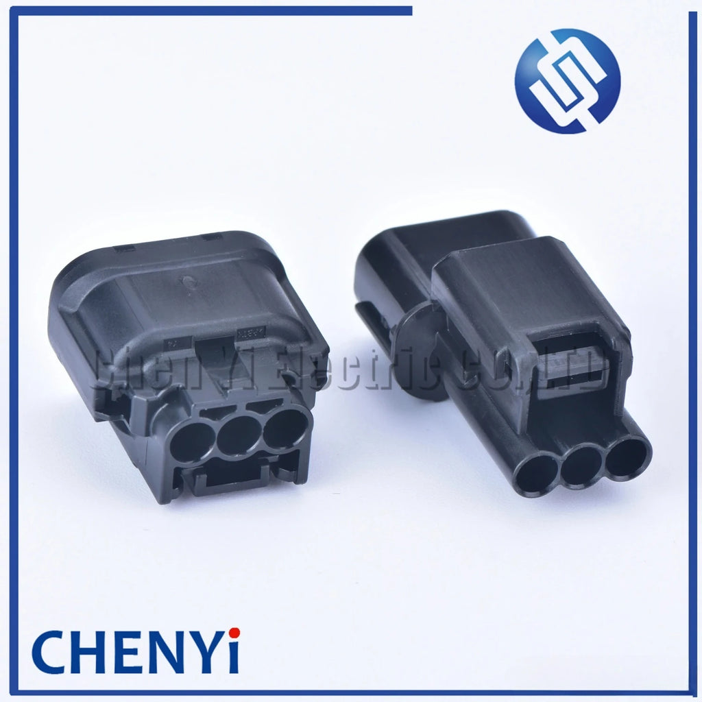 3 Pin car waterproof auto connector LED Fog Light Wire Socket  Daytime Running Light Connector 6189-7494 For Honda