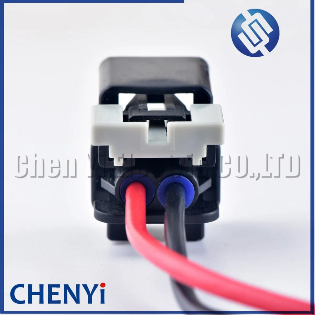 2 Pin Engine Cooling Fan Motor Wiring Connector Plug PT2188 88988506 13517352 For Equinox Buick GMC Pontiac Suzuki Chevrolet