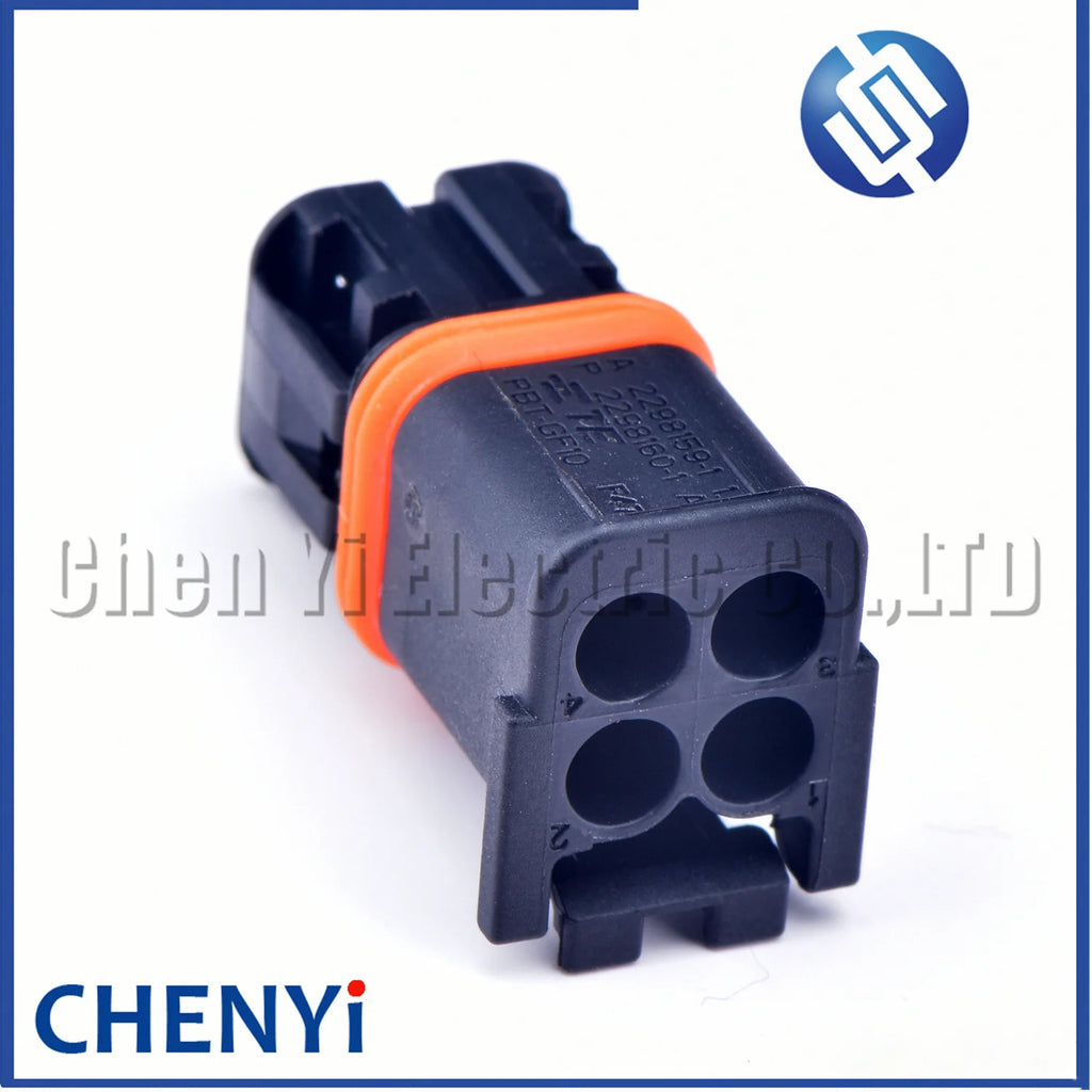 4 Pin Automotive waterproof connector Reverse image camera plug door handle Plug 2298159-1 2298160-1 2298152-1 2298153-1