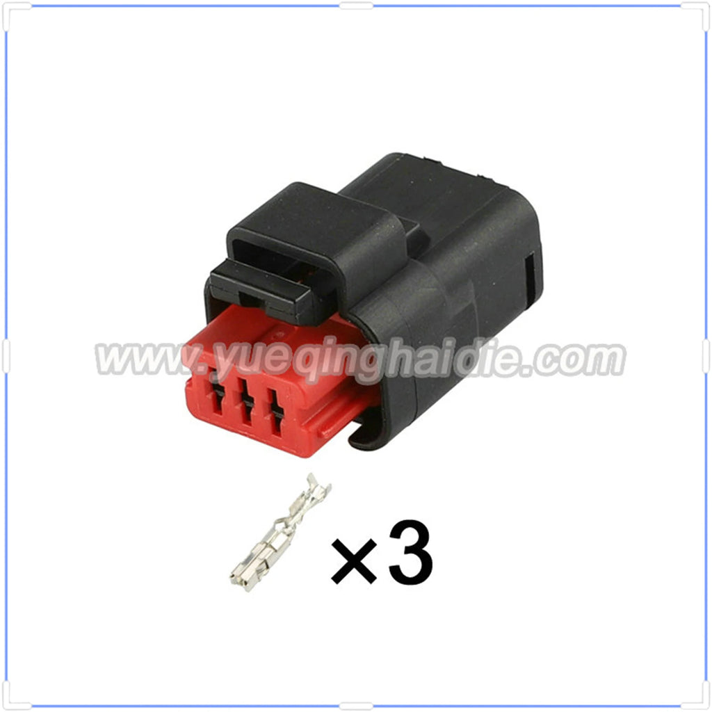 3-Pin Connectors 1.5mm Female Connectors Automotive Cable Plug FCI Rail Pressure Sensor for Ford Peugeot Citroen 211PC032S2081