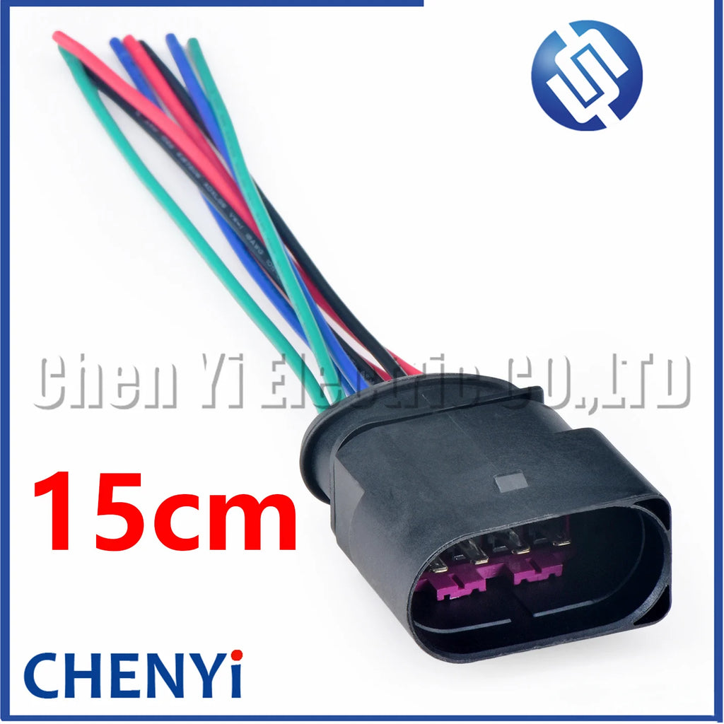 8 Pin 3.5 series Auto waterproof connector Front bumper radar tail light Headlights Lamp wire harness plug 8D0973734 8D0973834