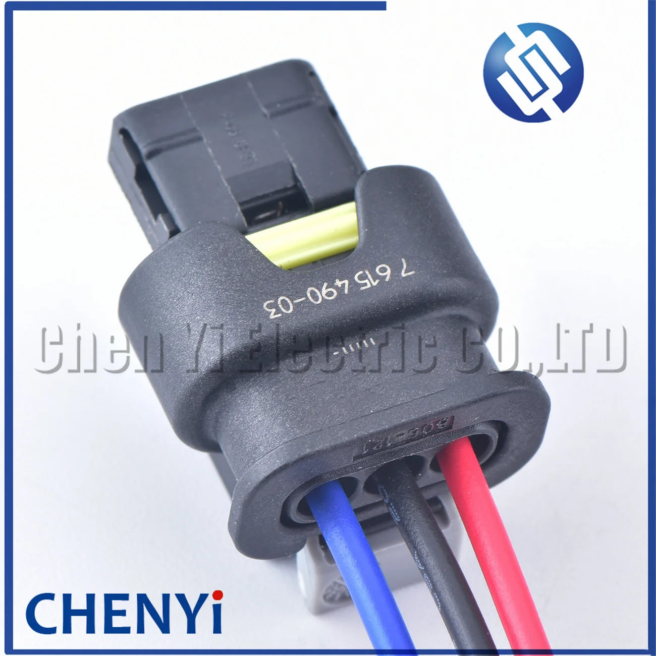 3 Pin auto waterproof automotive cable connector reversing radar camshaft sensor plug Pigtail 805-121-521 7615490-03 A0225452426
