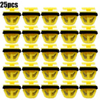 25Pcs Exterior Sill  Body Side Moulding Retainer Clips For Hyundai 87758-35000 Auto Clip Rivet Retainer Fastener