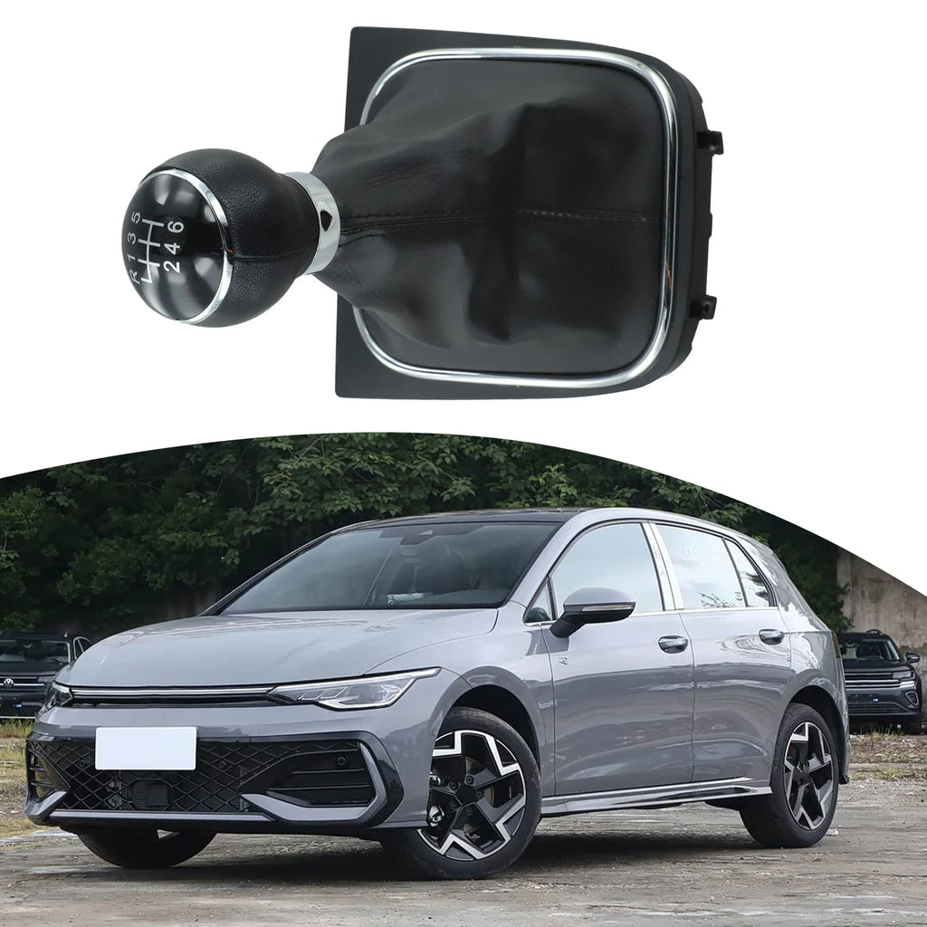 1pc 5/6 Speed  Elegant  Gear Shift Knob Cover  For Golf For Jetta  Easy Install  Stylish Upgrade Car  Lever Shifter  HandBall