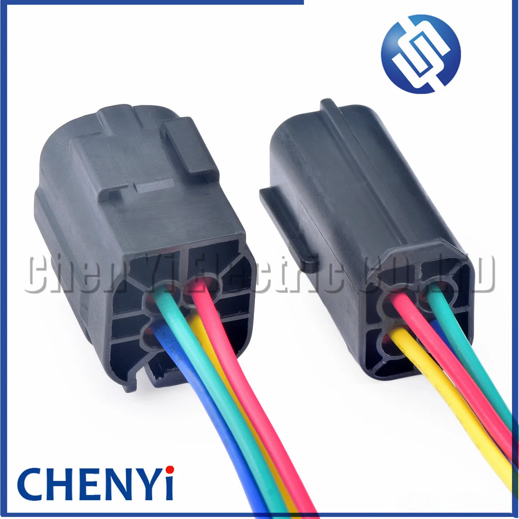 4 Pin Automotive waterproof connector Oxygen Sensor Wire harness plug Pressure sensor socket 174257-2 174259-2 For MAZDA C7H N7G