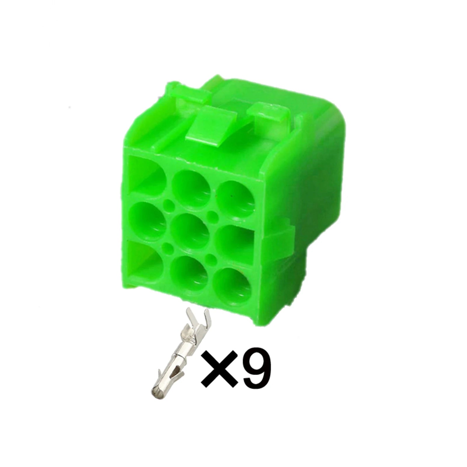 9 Pin Connector Unsealed 2.1mm Series Male Female Connector Wiring Harness Cable Plug for Elevator Auto Cars 1-480706-0 1-480707