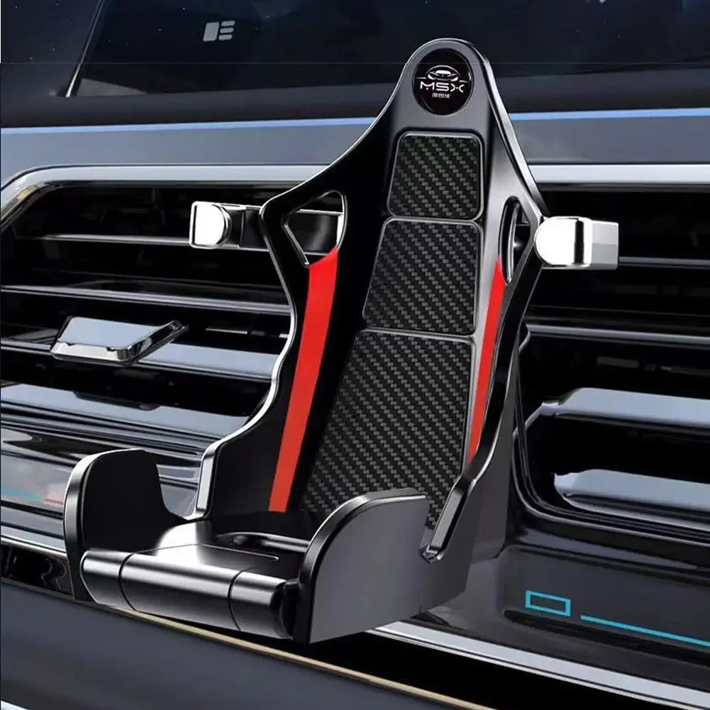 Racing Seat Car Mobile Phone Holder Stable And Shock-Resistant Car Navigation Bracket For Universal Accessories Tools