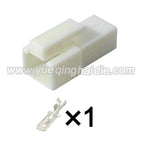 1-Pin Connectors Unsealed 7.8mm Male Female Connector Automotive Electrical Terminal Wire Harness Cable Plug 7123-3010 7122-3010