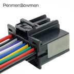 20 Pin 2.54mm Auto Camera Module Plug Wiring Harness Car Female Electrical Cable Connectors With Cable 34729-0200