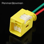 1 Set 2 Pin Car Seat Collision Electrical Cable Connectors Waterproof Female Male Wire Harness Plug SABRB-02-1A-Y SABPB-02-1A-Y