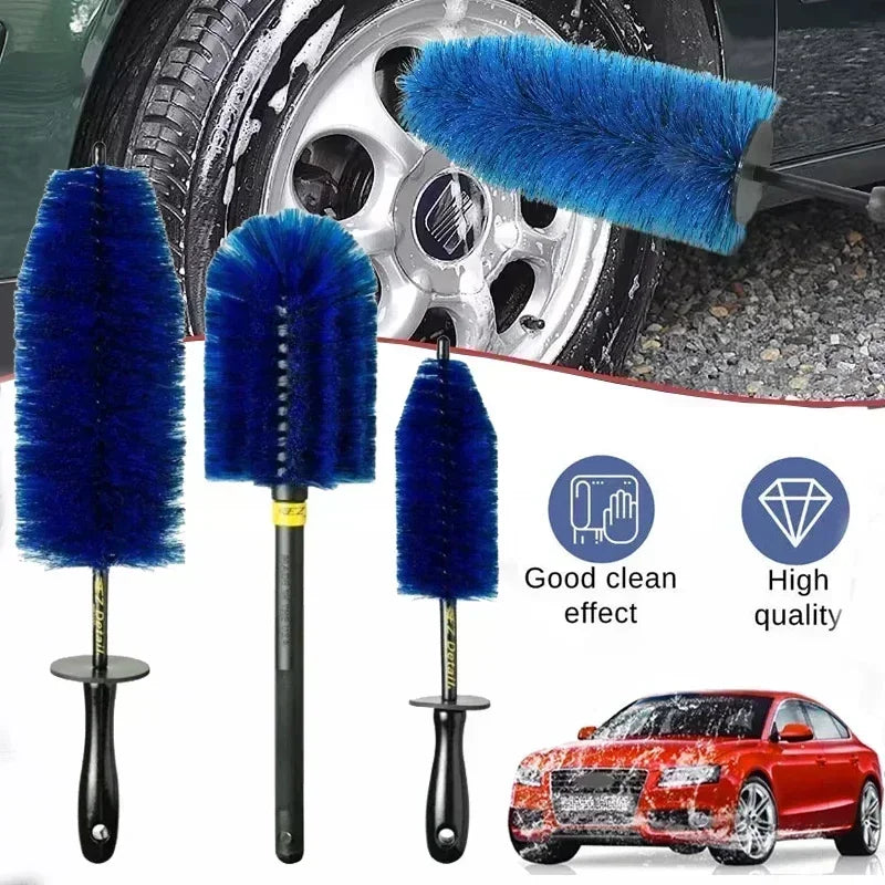 Large Car Wash Brush Automobile Beauty Supplies Tire Cleaning Car Wash Tool Hub Cap Brush Speed Beauty Special Car Care Amagi