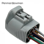 1 Set 7 Pin Car Headlight Lamp Assembly Electrical Cable Connectors Wire Harness Plug For Toyota Camry Lexus 6189-0127