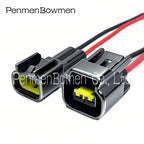 1 Set 2 Pin Auto Ignition Coil Electrical Cable Connectors Waterproof Female Male Wire Harness Plug for Ford Focus FW-C-2M-B