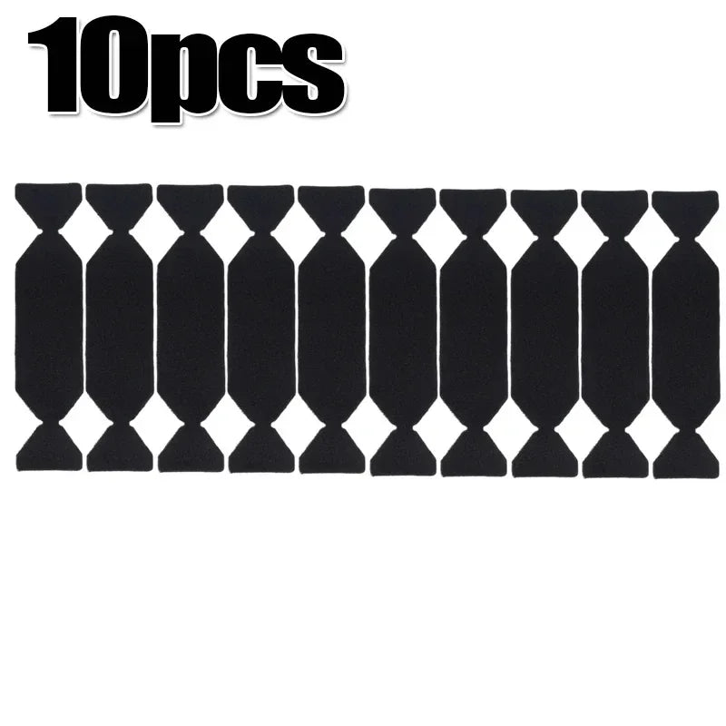 5-50PCS Auto Scratch-Free Candy Shape Tinting Film Scraper Replacement Patch Fleece Replaceable Felt Cloth for Vinyl Scraper