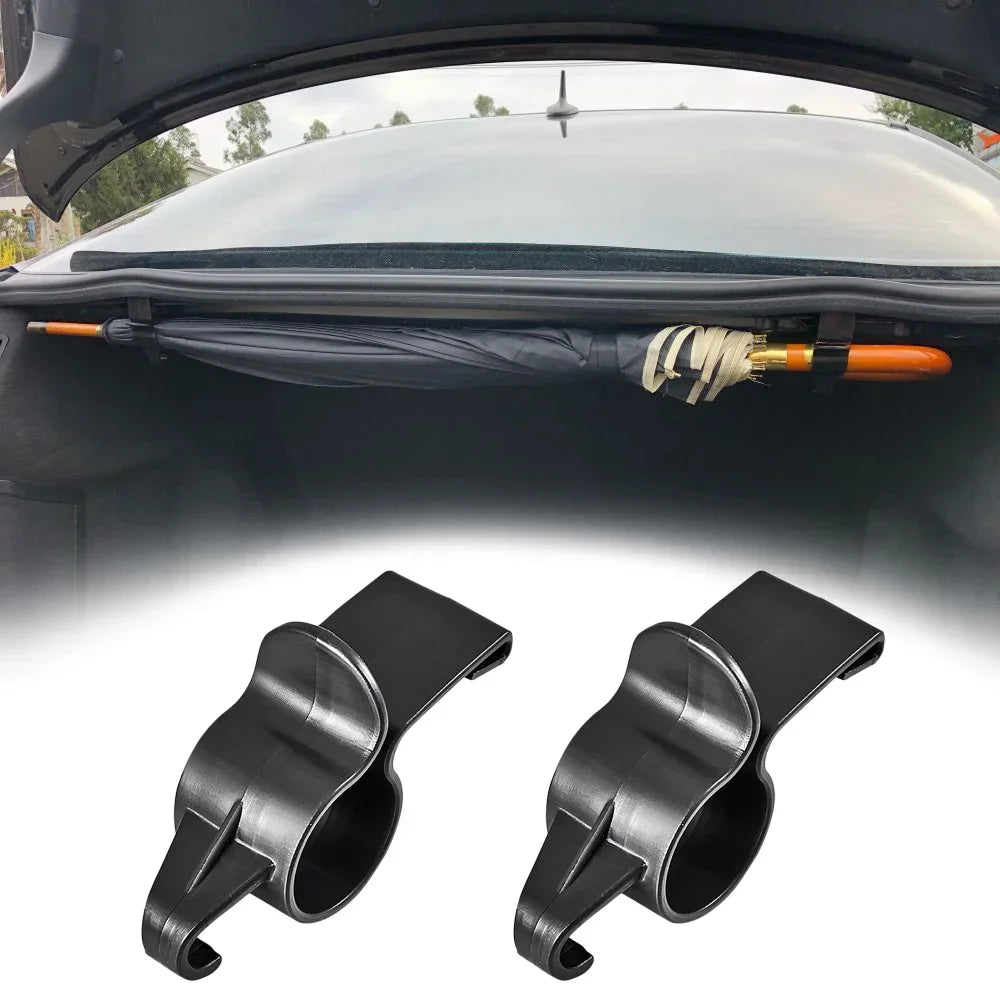 Universal Car Umbrella Holder 4/1pcs Trunk Hook Umbrella Mount Plant Towel Hook Auto Internal Storage Organizer Holders Tools