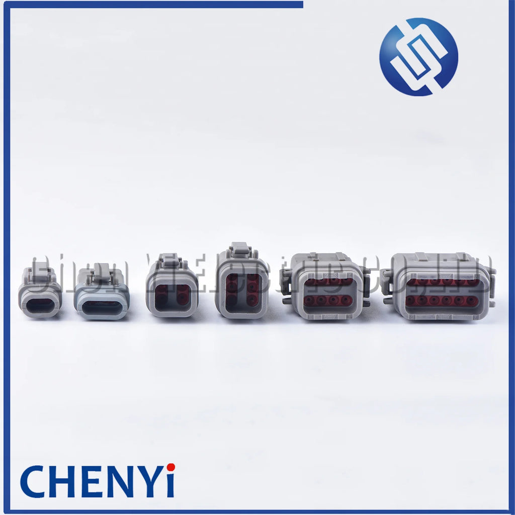 2 3 4 6 8 12 Pin Waterproof Connector Plug DTM06-2S-E007 DTM06-3S-E007 DTM06-4S-E007 DTM06-6S-E007 DTM06-8S-E007 DTM06-12S-E007