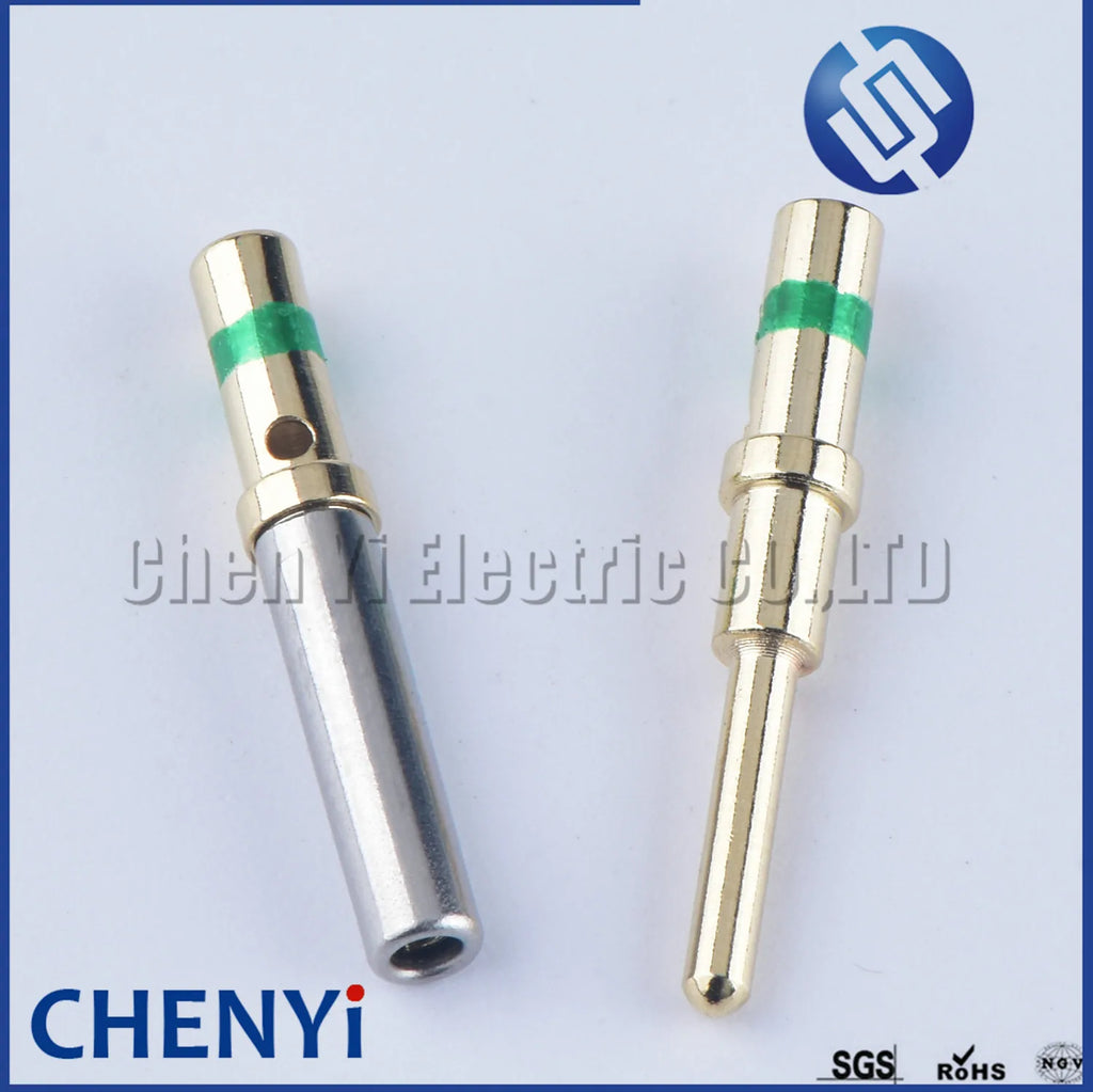Deutsch DT 1.5mm Series Pin 0460-215-1631 0462-209-1631 Gold Plated Stainless Steel 14-20AWG Crimp Solid Female male Terminal