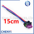 3 Pin Auto Waterproof Connector Automobile turn signal lamp plug Xenon HID Ballast Power Plug 15336029 33152360 For Osram Ford