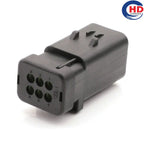 6pin auto waterproof electric plastic wire harness connector 776434-3