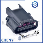 6 Pin Automotive waterproof connector car electronic accelerator pedal Wire harness Plug 1K0973706 1K0 973 706