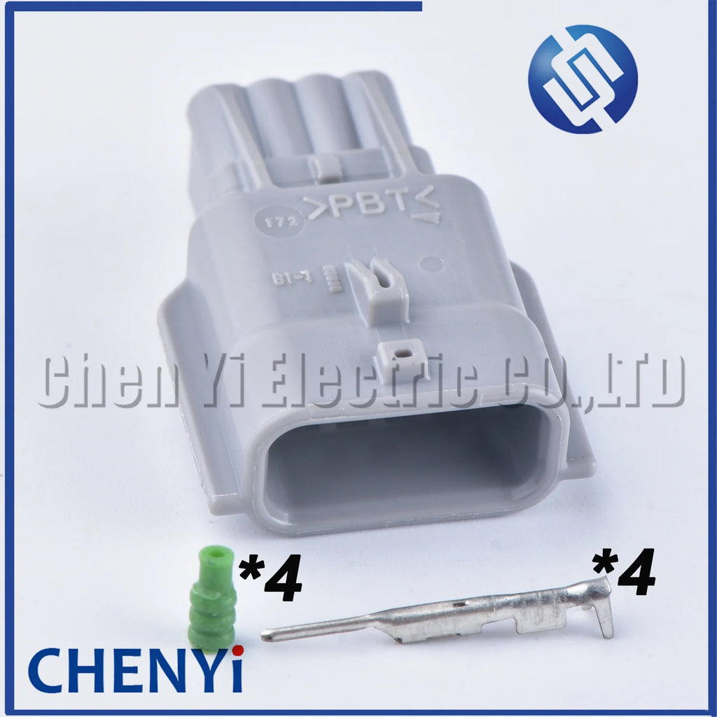 4 Pin male or female auto waterproof connector Oxygen sensor plug Socket 7287-3838-40 7286-3838-40 For Nissan