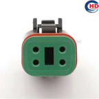 4pin auto waterproof electric plastic wire harness connector DT06-4S-CE06