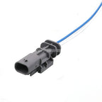 2 Pin male female auto Waterproof Connector 2-1718643-1 2-1703498-3 auto wiring harness plug cable electric plug connector
