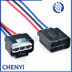 3 Pin Female or male automotive waterproof connector Electric Radiator Fan Wire harness plug Socket 1743271-2 For Hyundai Kia