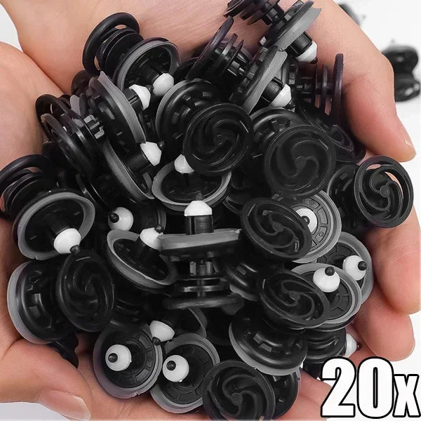10/40Pcs Plastic Interior Door Card Fastener Clips for Audi A3 8P A4 B6 B7 Trim Panel Mounting Auto Car Accessorie Styling Amagi