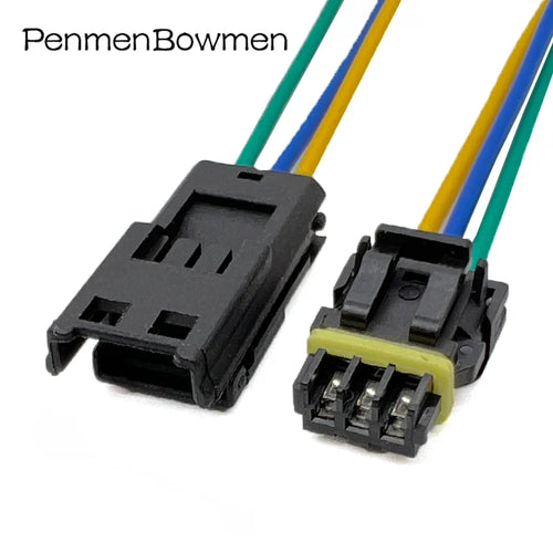 1 Set 3 Pin 0.6mm Auto Mirror Turn Signal Plug Plastic Housing Car Wiring Harness Sheath 52117-0241 52117-0341