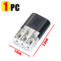 10/1pcs New Electrical Connector 3-Wire Interchangeable Quick Wire Connector Automotive Wire Cable Ribbon Terminal Connector