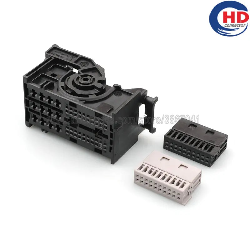 52pin auto waterproof electric plastic wire harness connector CD machine tail cable modification plug  2379009-1