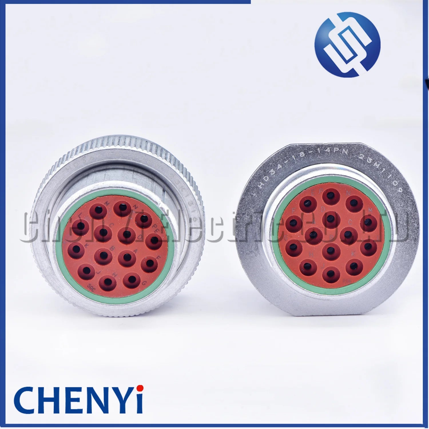 14 Pin waterproof connector HD series socket Wire Harness plug HD36-18-14SN HD34-18-14PN HD36-18-14SE HD34-18-14PE For Deutsch