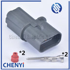 2 Pin 2.3 male or female Automotive waterproof connector PB625-02127 PB621-02120 lighting 1G/2G knock sensor plug for Mitsubishi